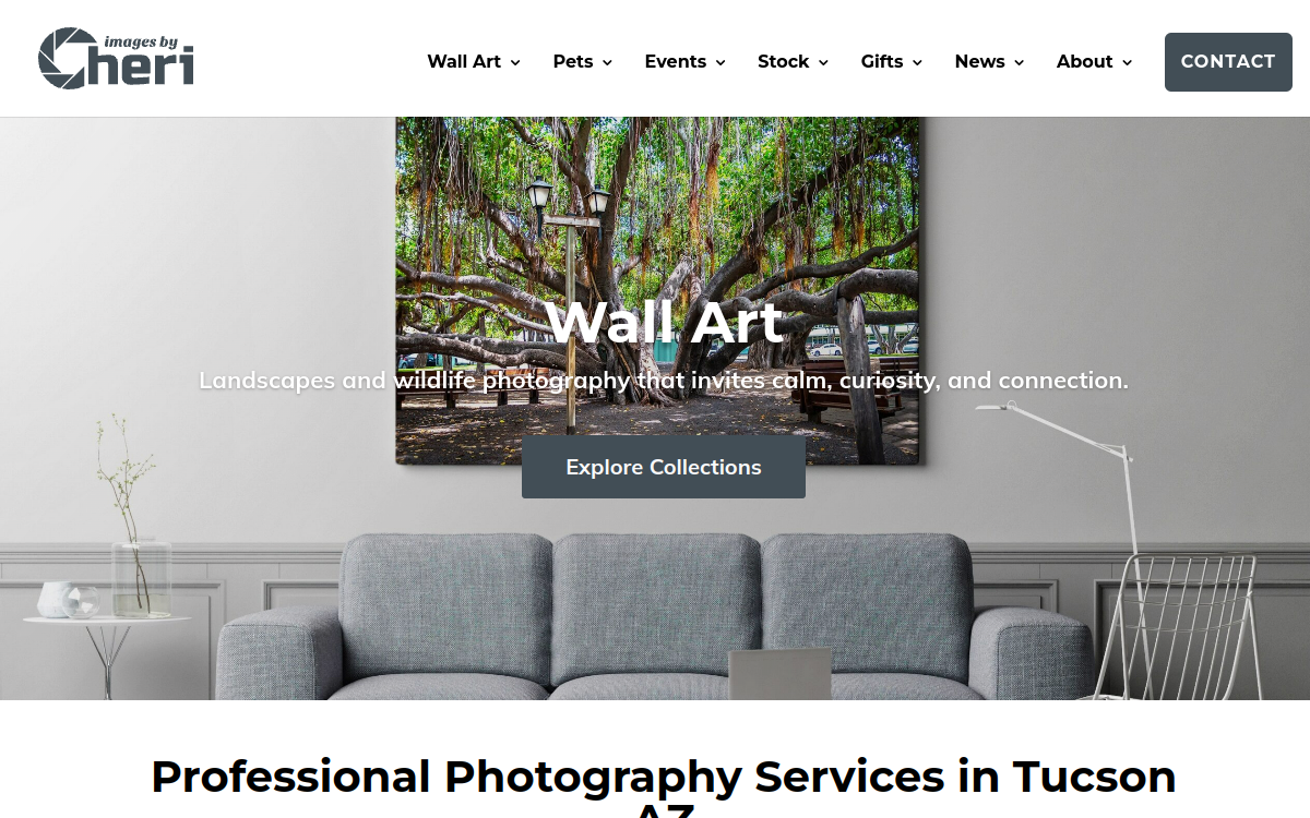 Images By Cheri website screenshot