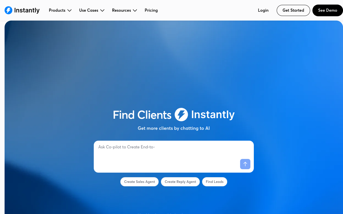 Instantly website preview