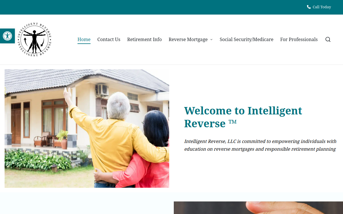 Intelligent Reverse website screenshot