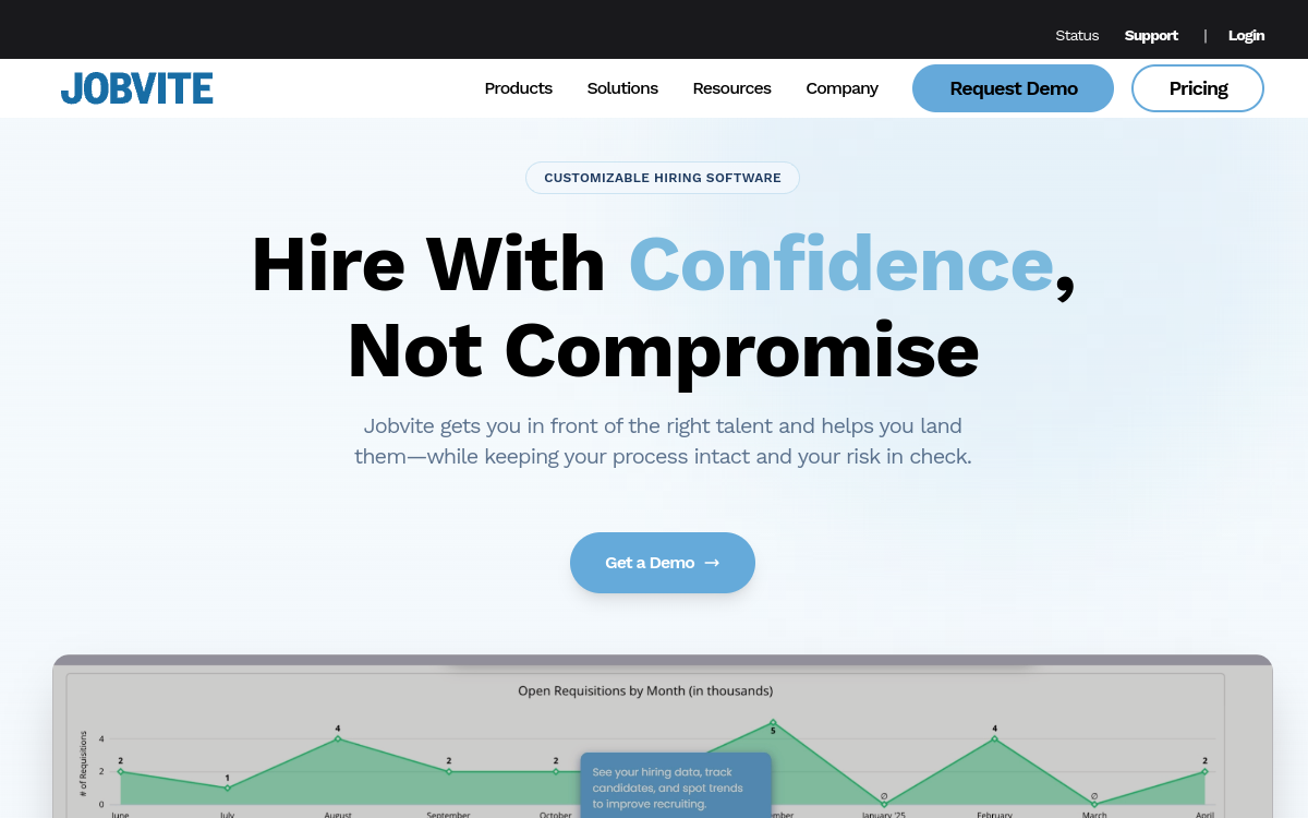 Jobvite interface screenshot