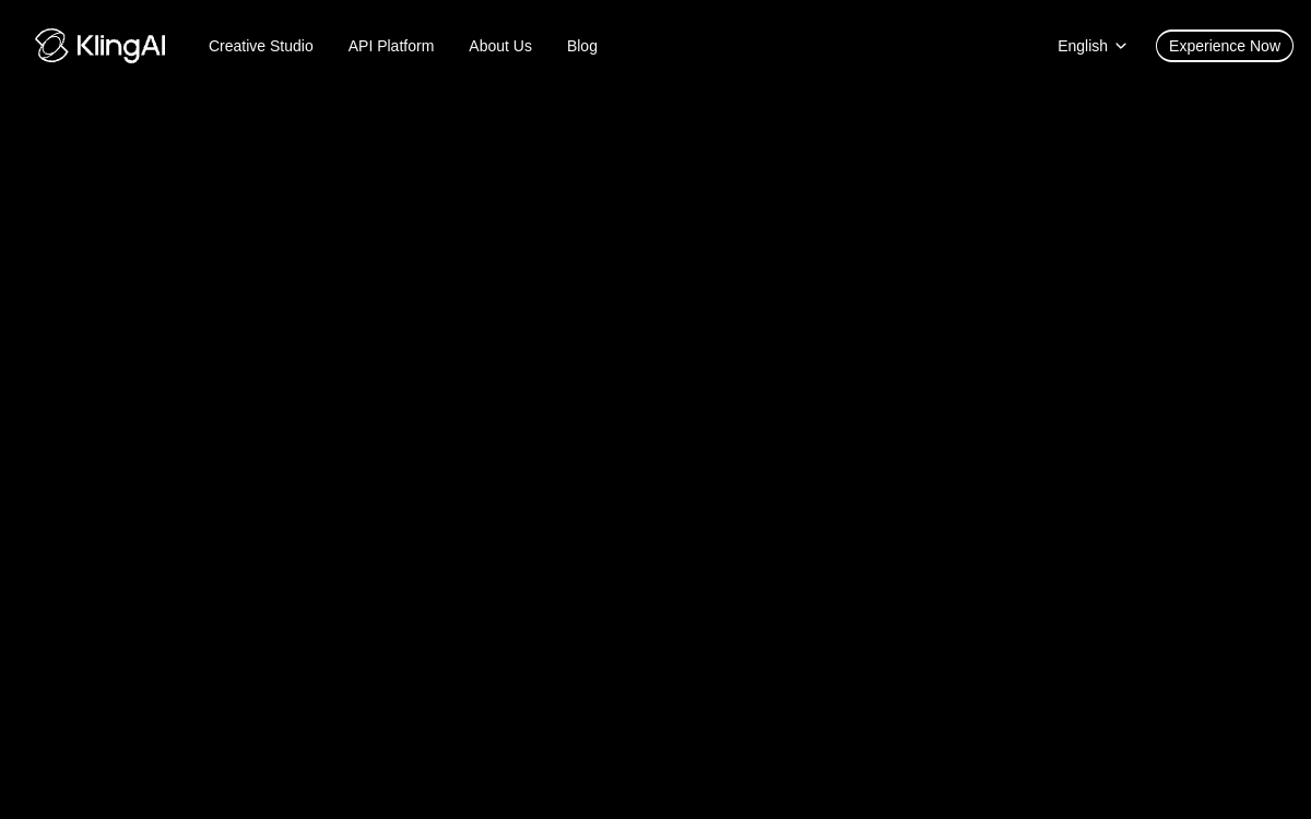 klingai website preview