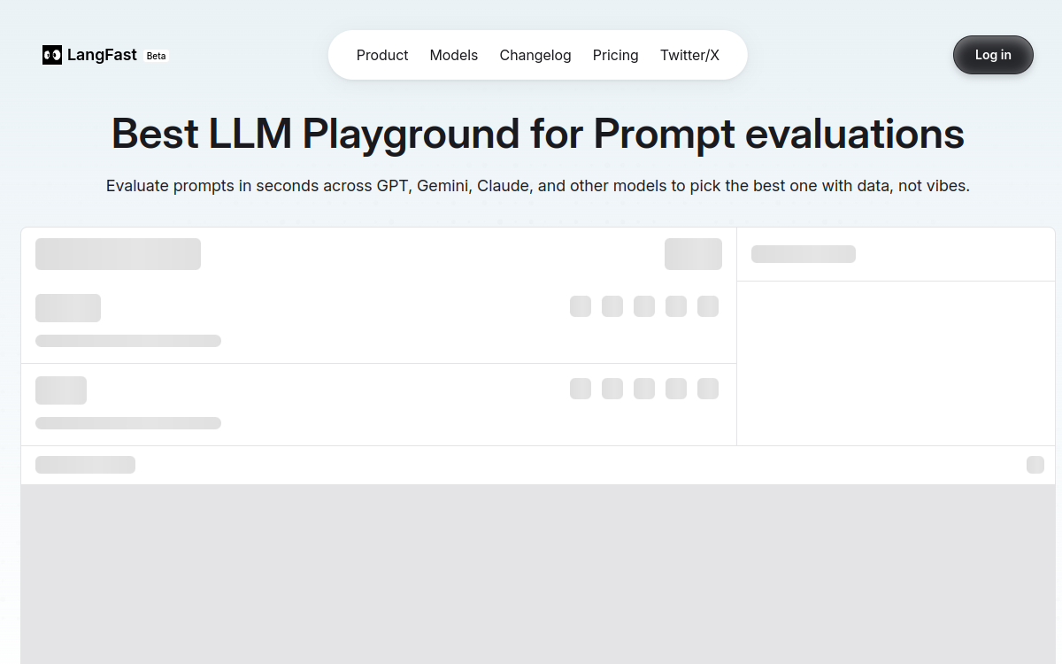 Langfa.st website preview