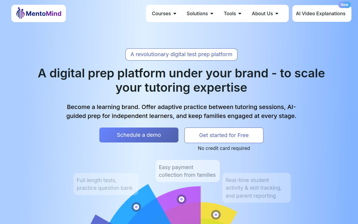 Screenshot of MentoMind