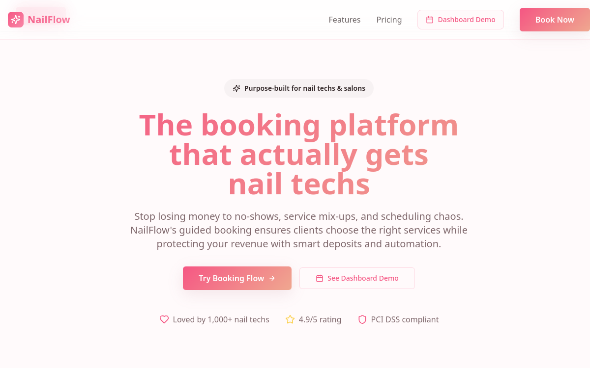 Nailflow live preview