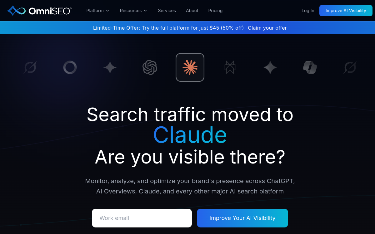 Screenshot di OmniSEO