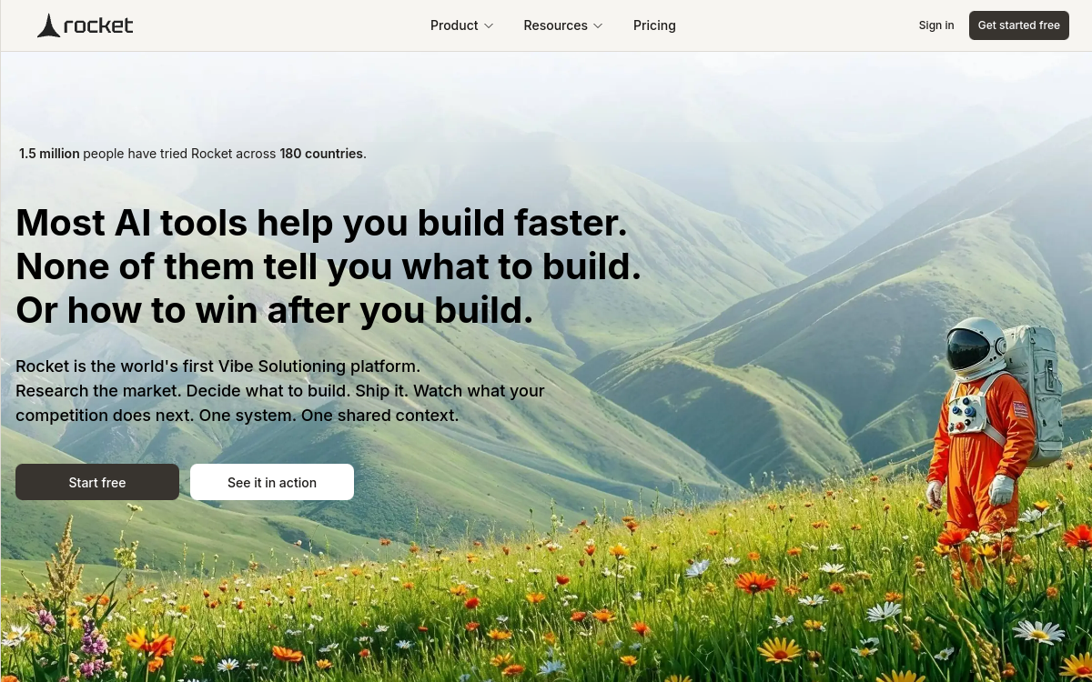 Screenshot of Rocket