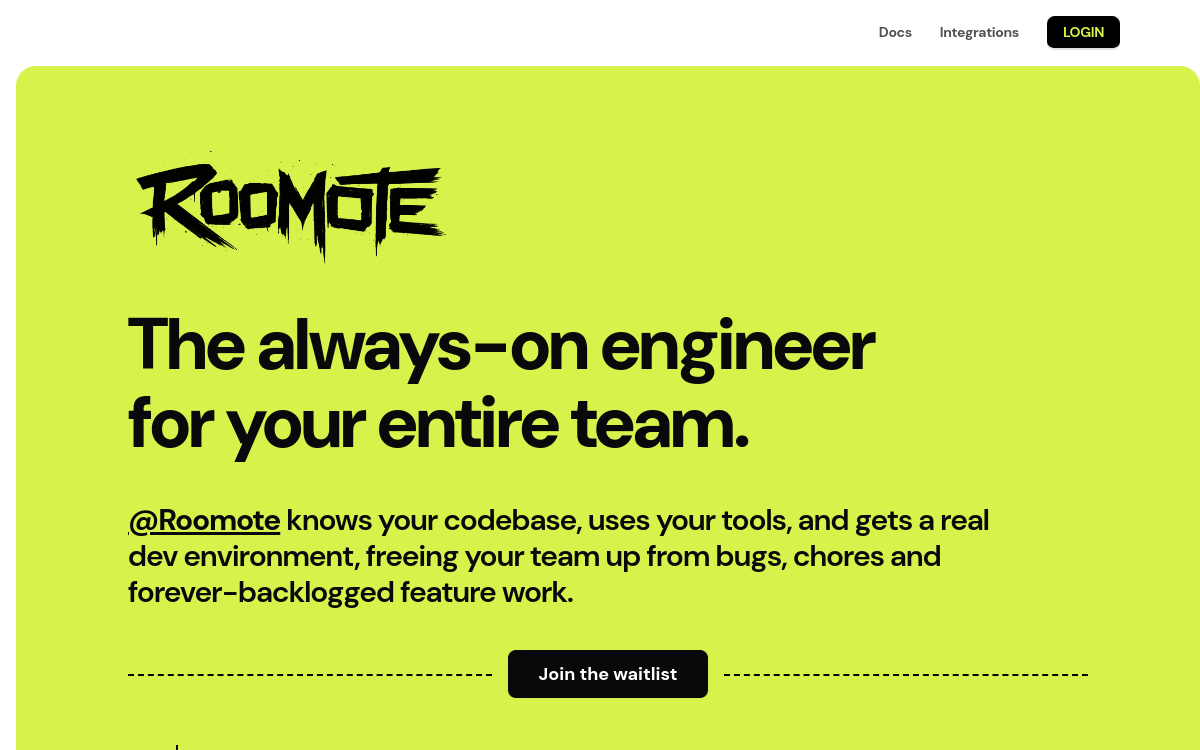 Roo Code website preview