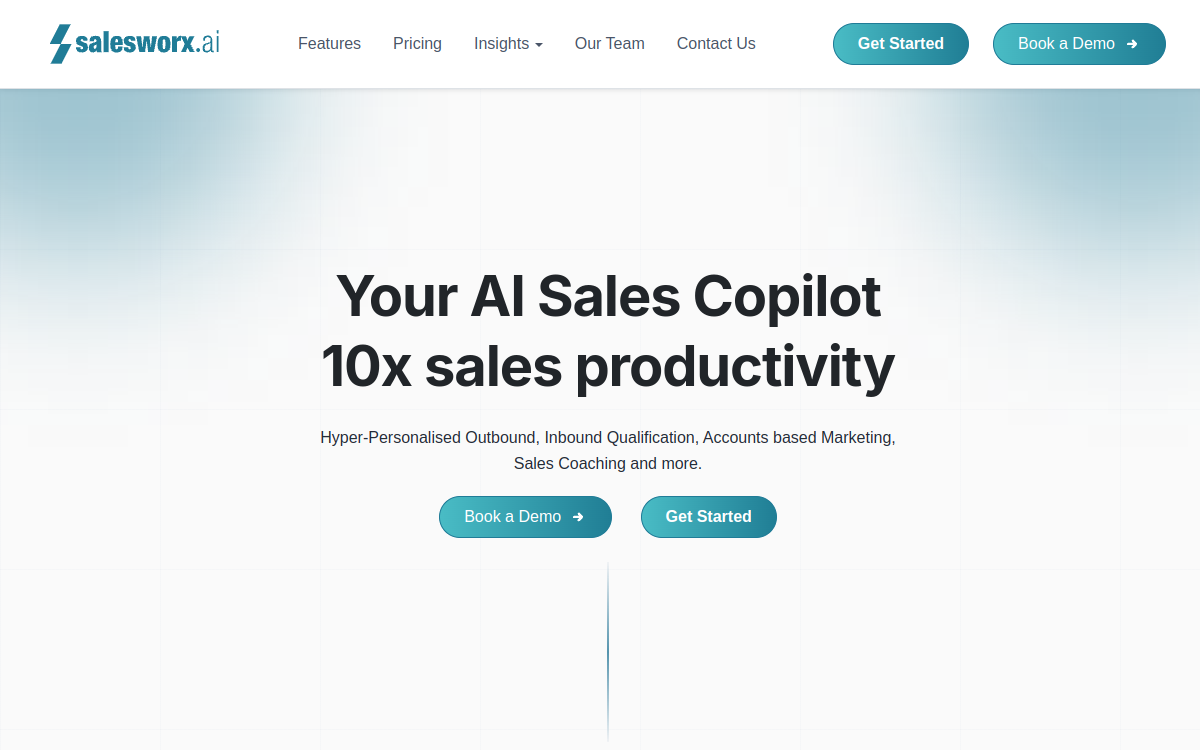 Screenshot di Salesworx