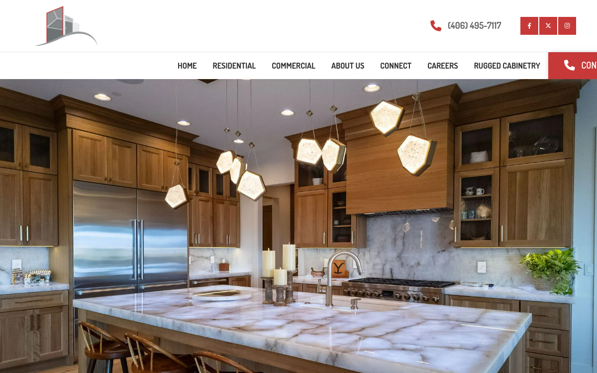 Silver City Stone, Cabinetry & Tile website screenshot