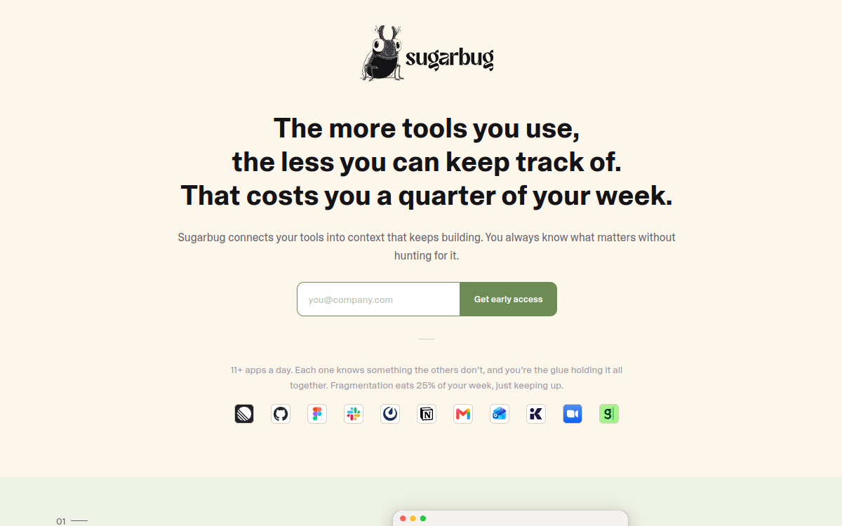 Screenshot of Sugarbug