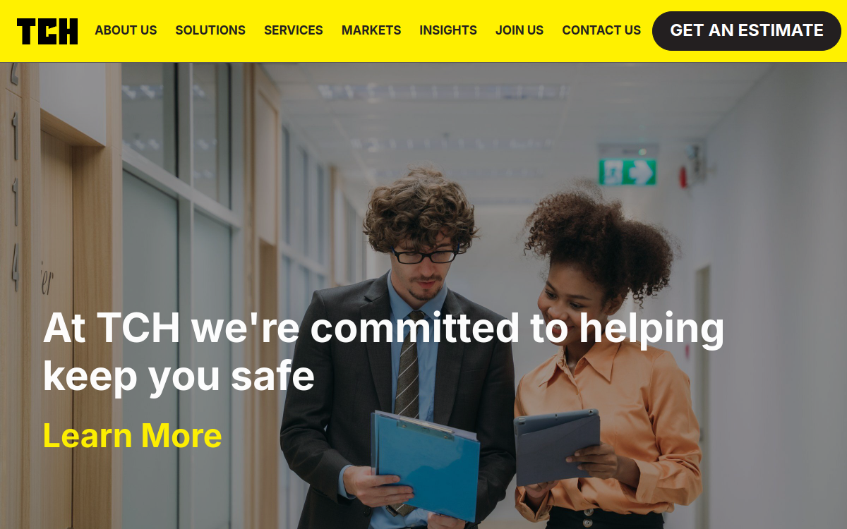 TCH Co. website screenshot