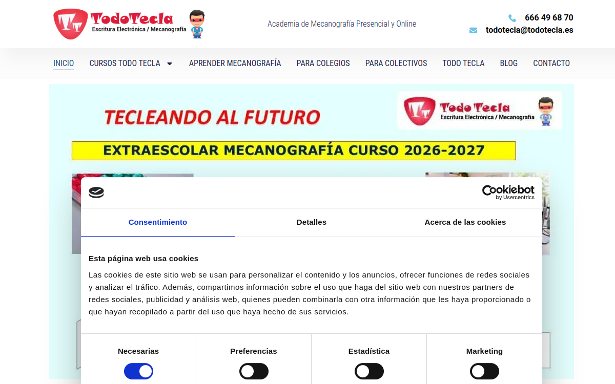 Web de Todo Tecla