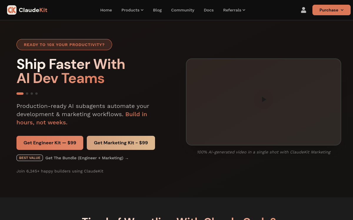 Screenshot of AgentKit (agentkit.best)