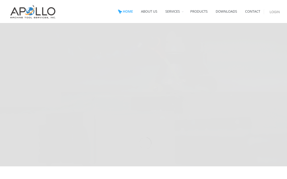 Apollo Machine Tool Services Inc. website screenshot
