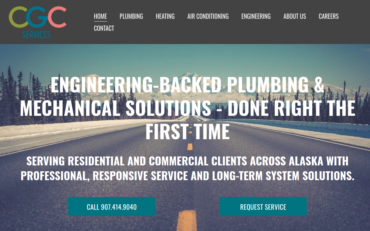 CGC Services, LLC website screenshot