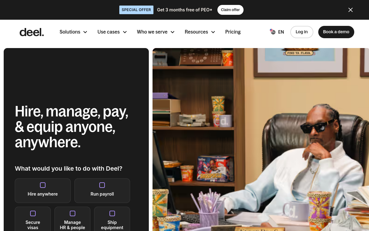 Deel IT (Hofy) interface screenshot