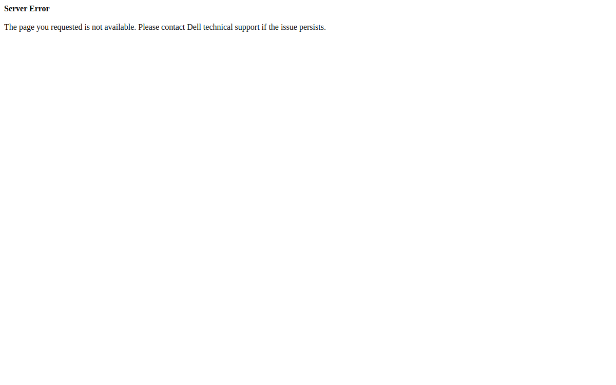 Dell Financial Services interface screenshot