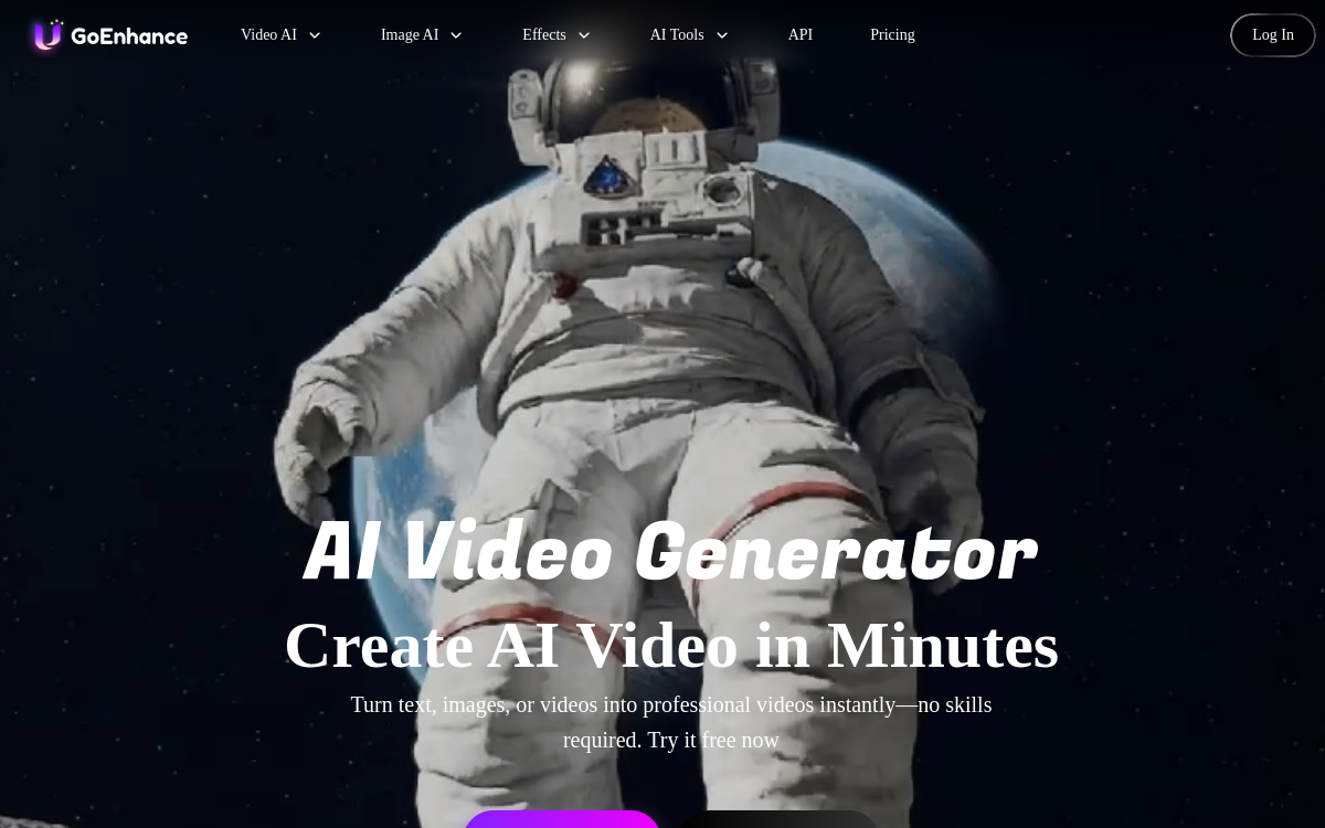 Screenshot of GoEnhance AI
