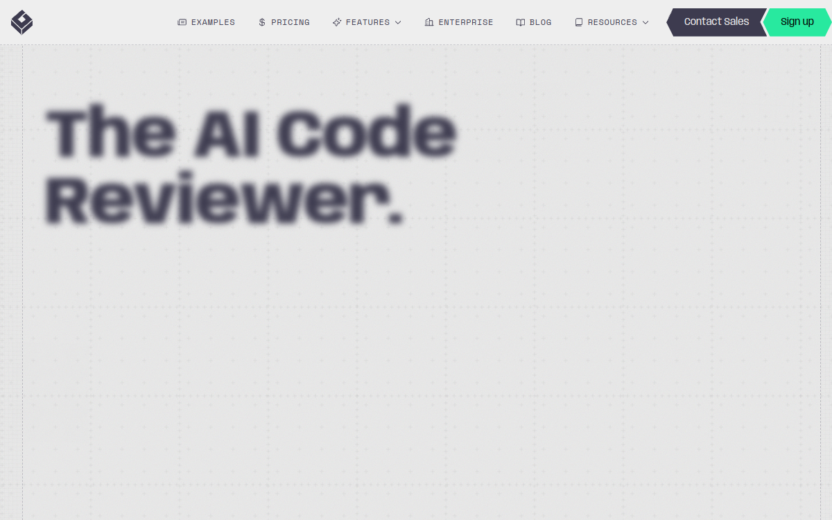 Greptile website preview