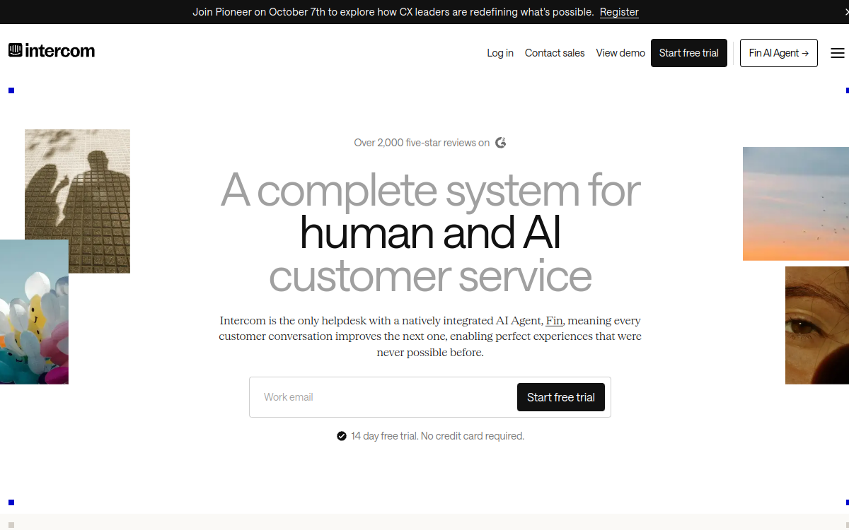 Intercom interface screenshot