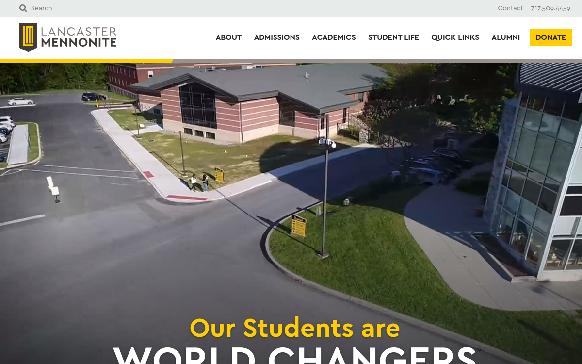 Escuela Privada Cristiana Lancaster PA website screenshot