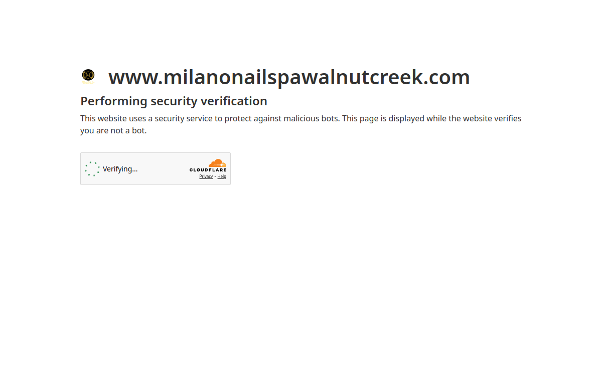 Milano Nail Spa - Walnut Creek - Nail salon Westminster Broomfield CO website screenshot