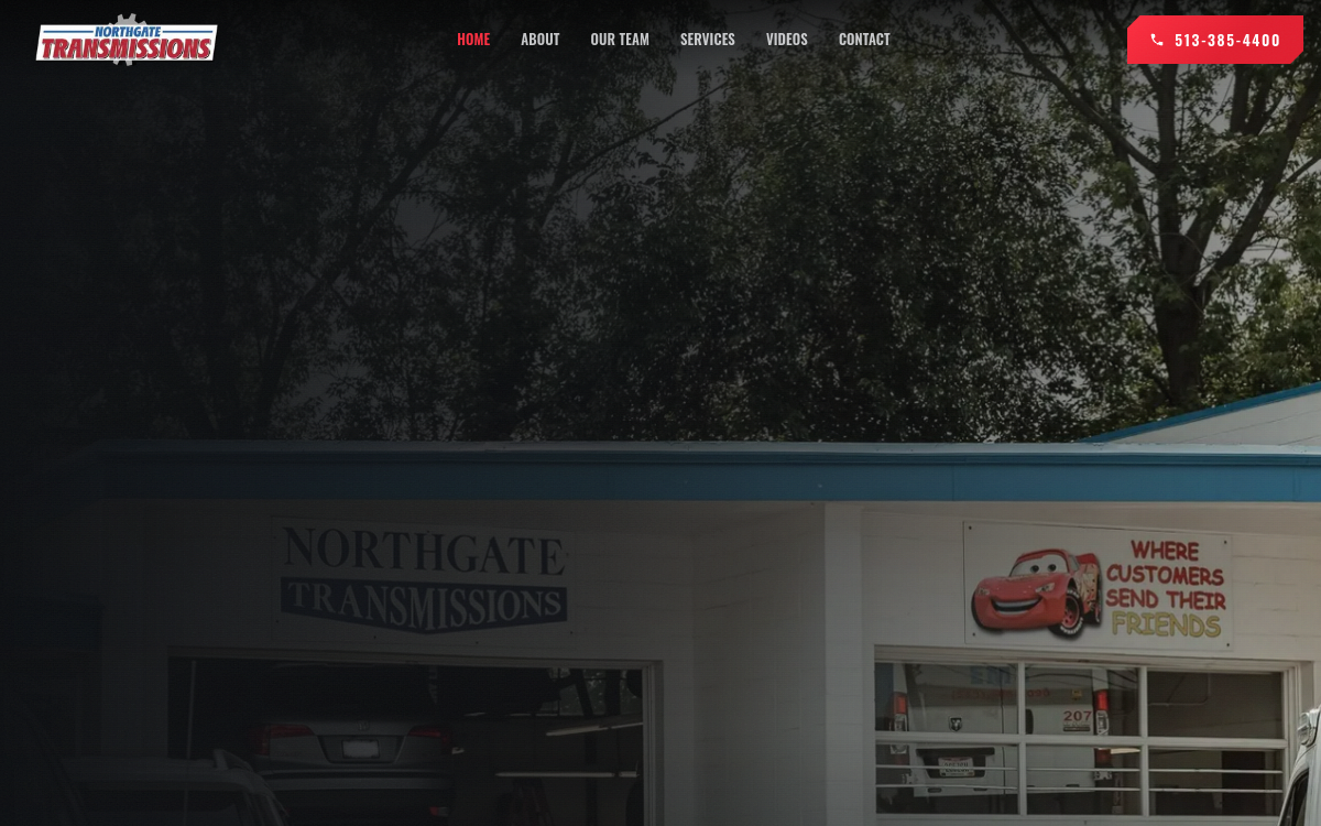 Northgate Transmission LLC website screenshot