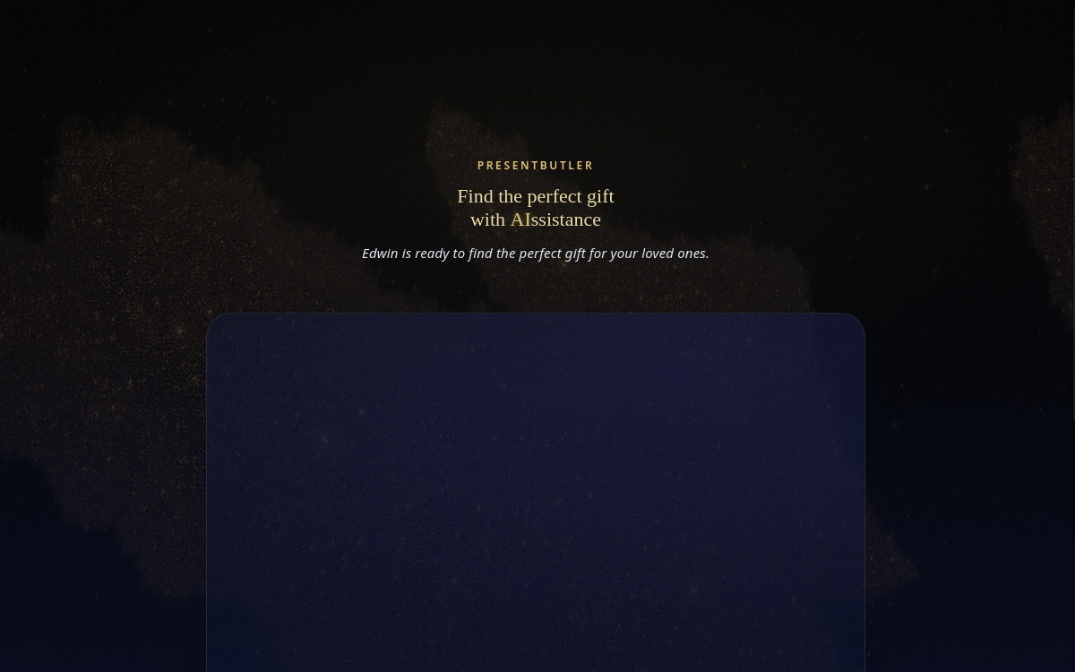 Captura de pantalla de PresentButler