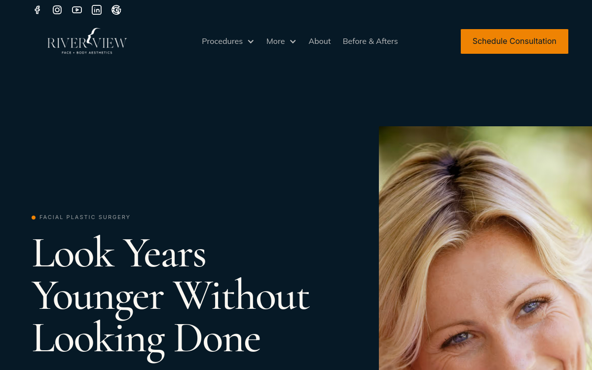 Necklift Minneapolis MN website screenshot