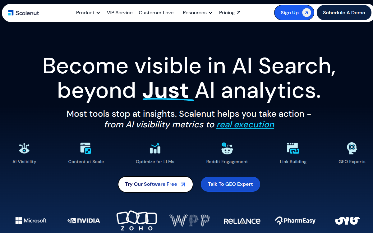 Scalenut website preview