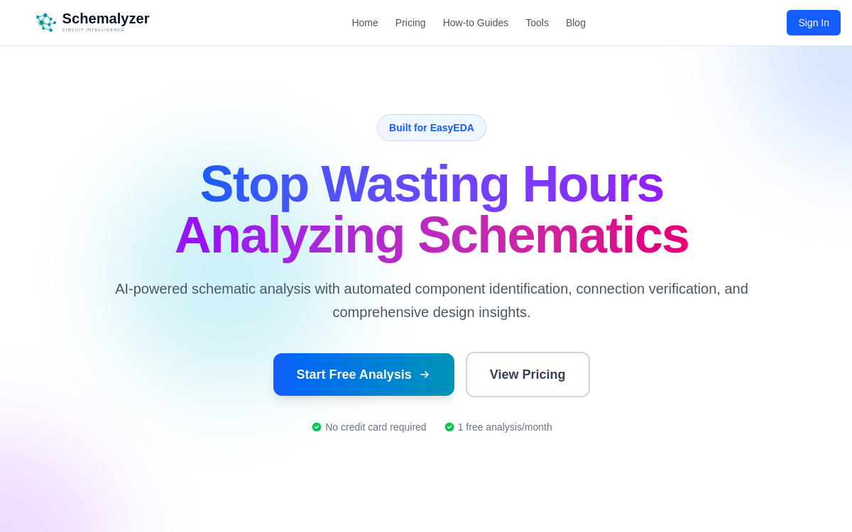 Screenshot of Schemalyzer