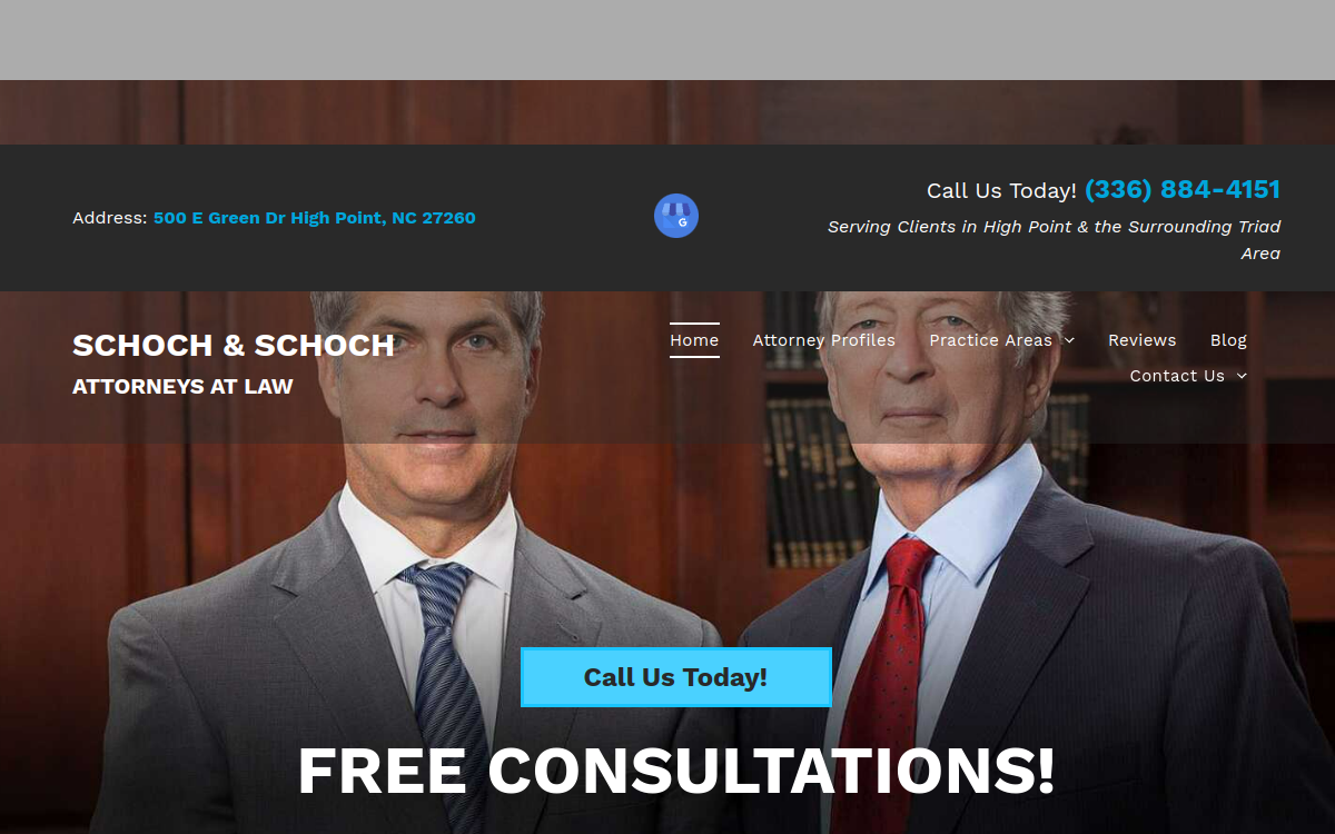 Schoch & Schoch website screenshot