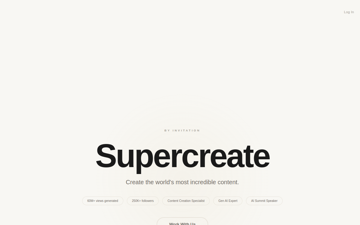 Screenshot of Supercreator