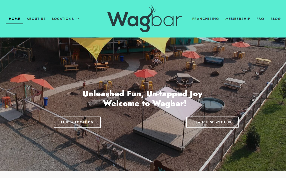 Wagbar website screenshot