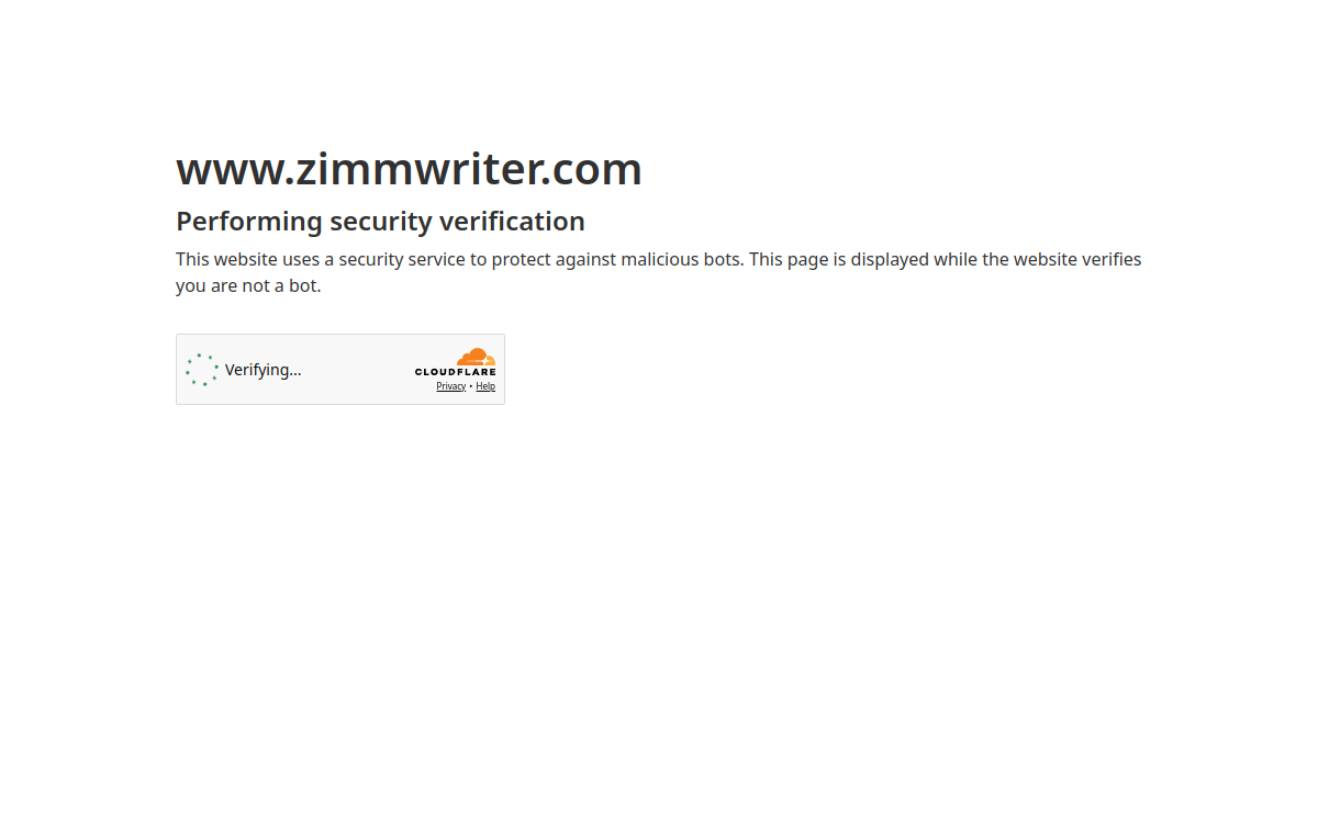 Screenshot von ZimmWriter