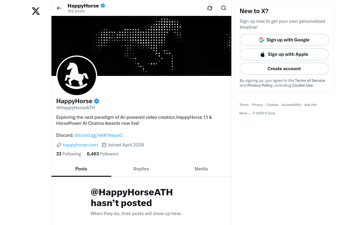 Screenshot von HappyHorse 1.0