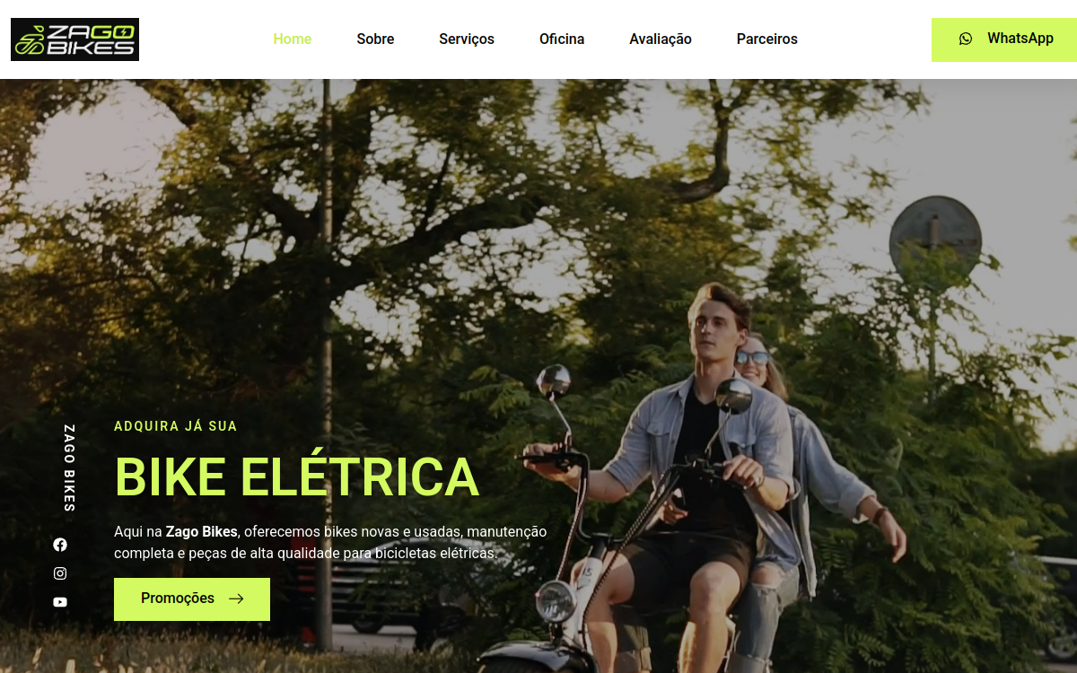 Prévia de site Athera