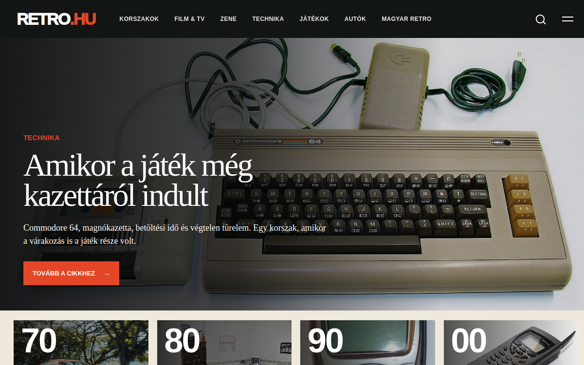 Retro.hu – retro.hu valódi kezdőlap