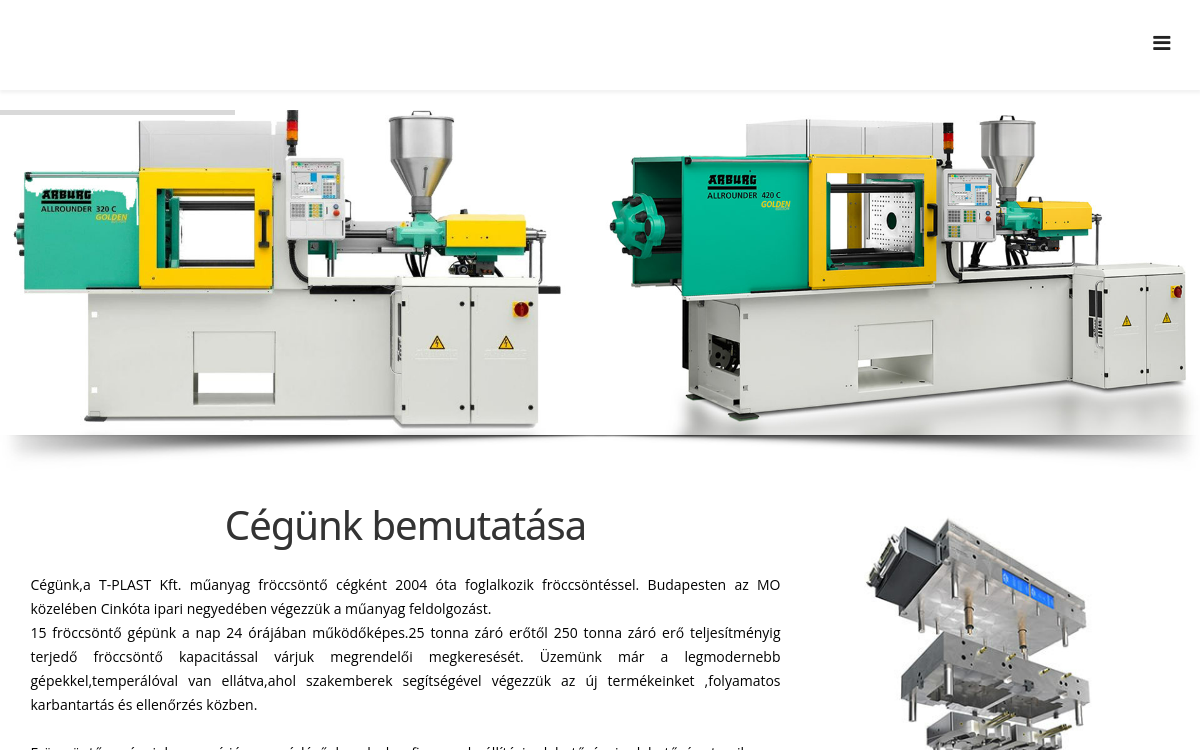 T-Plast – t-plast.net valódi kezdőlap