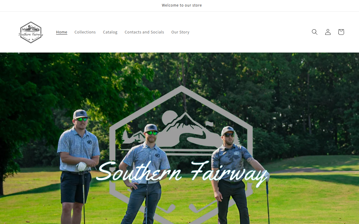 Southern Fairway website preview