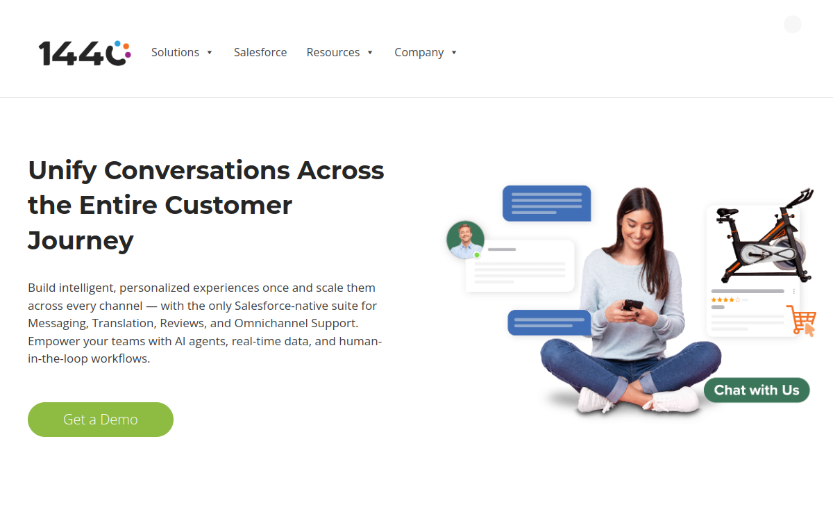 1440.io website screenshot