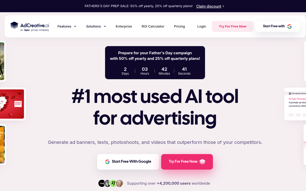 AdCreative.ai screenshot