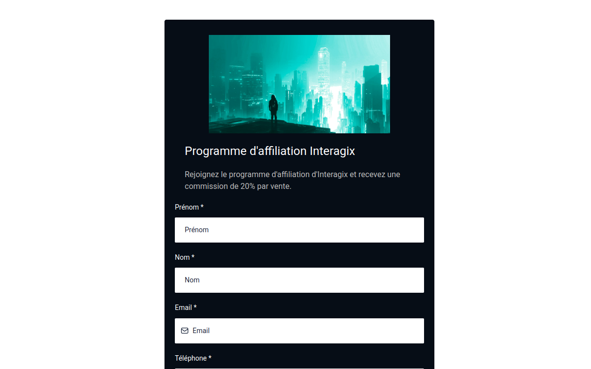 Interagix website screenshot