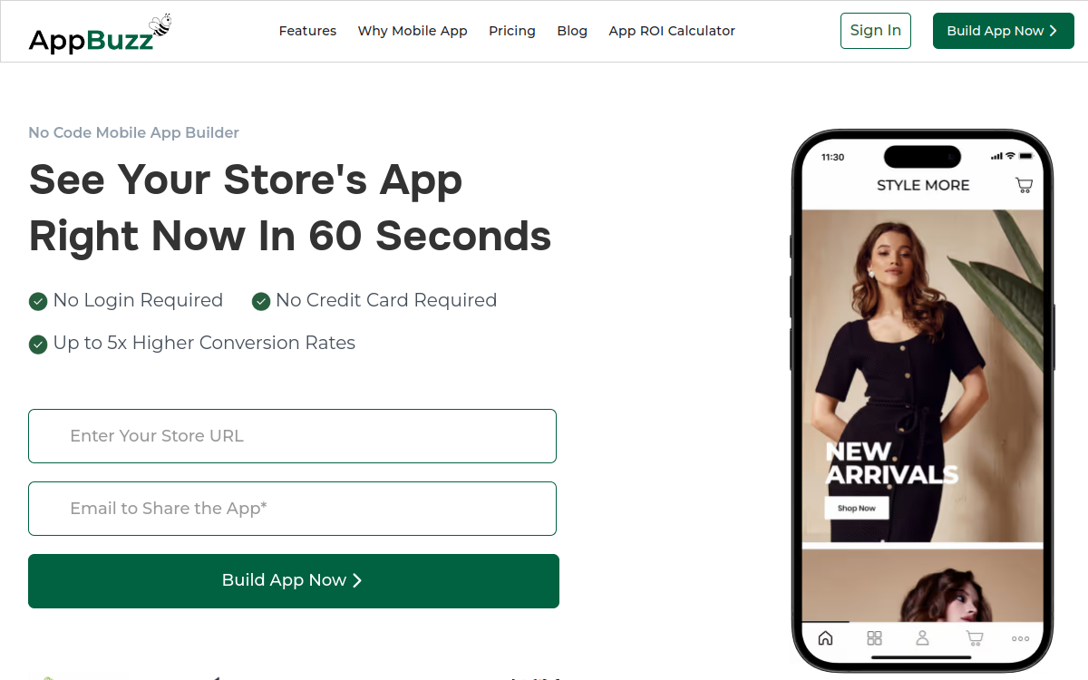 AppBuzz website screenshot