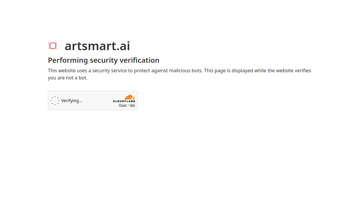 Artsmart.ai website screenshot