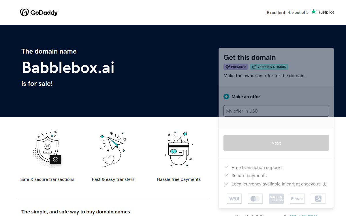 BabbleBox.ai by MakeForms.io website screenshot