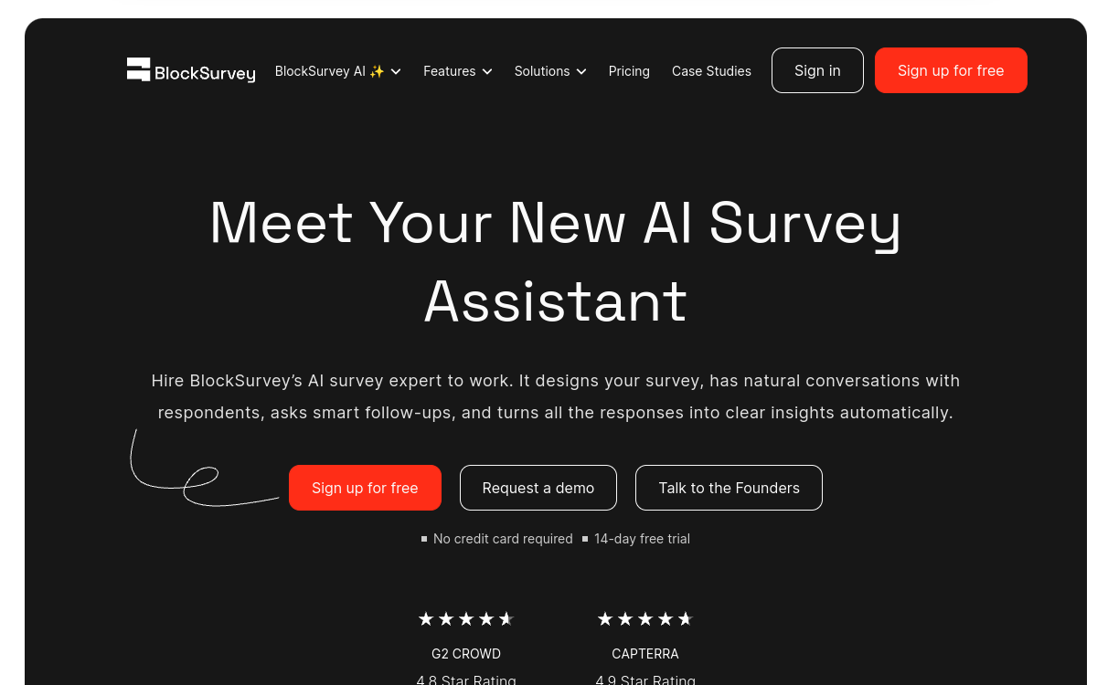BlockSurvey screenshot