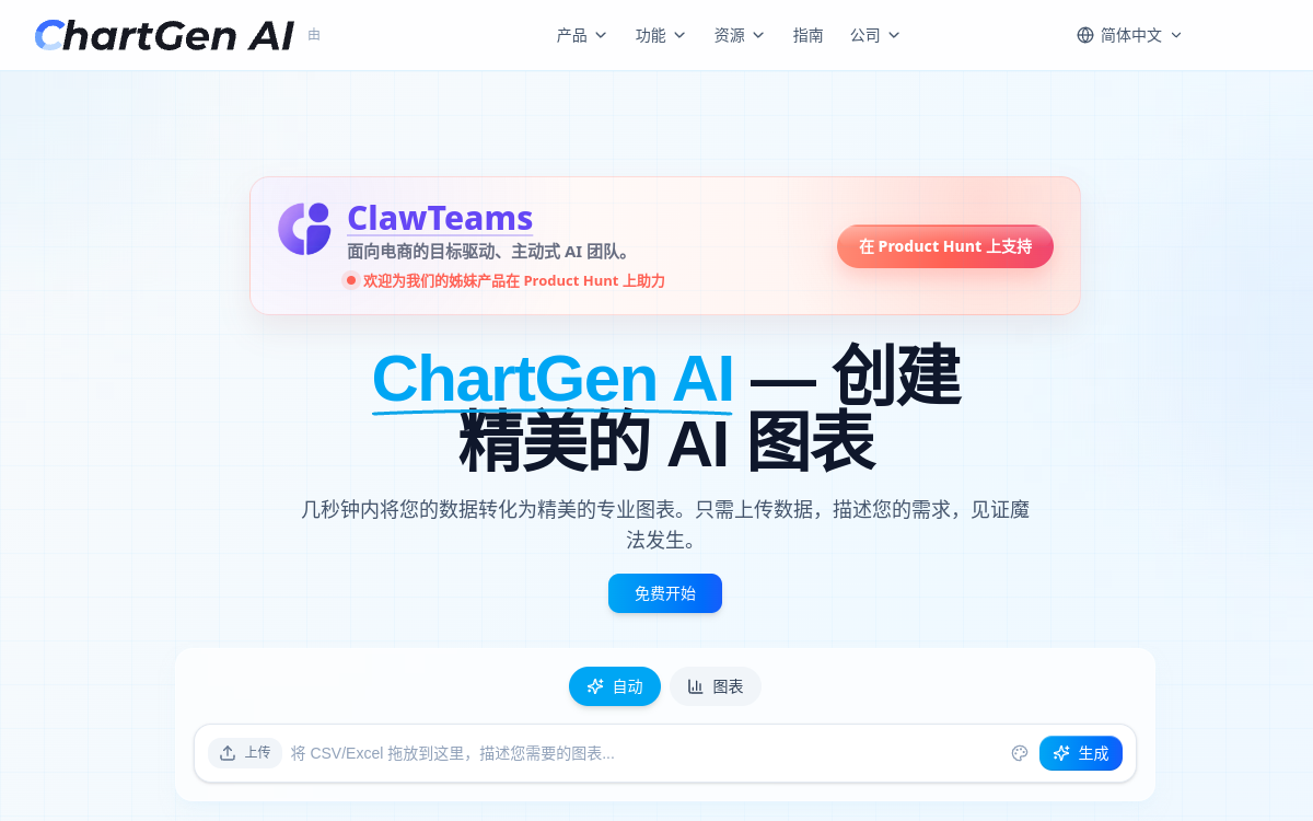 ChartGen 网站预览