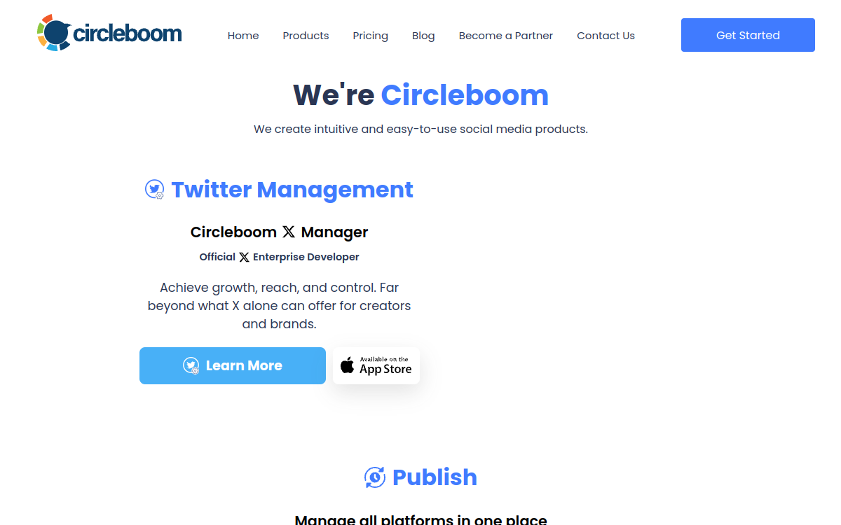 Circleboom website screenshot