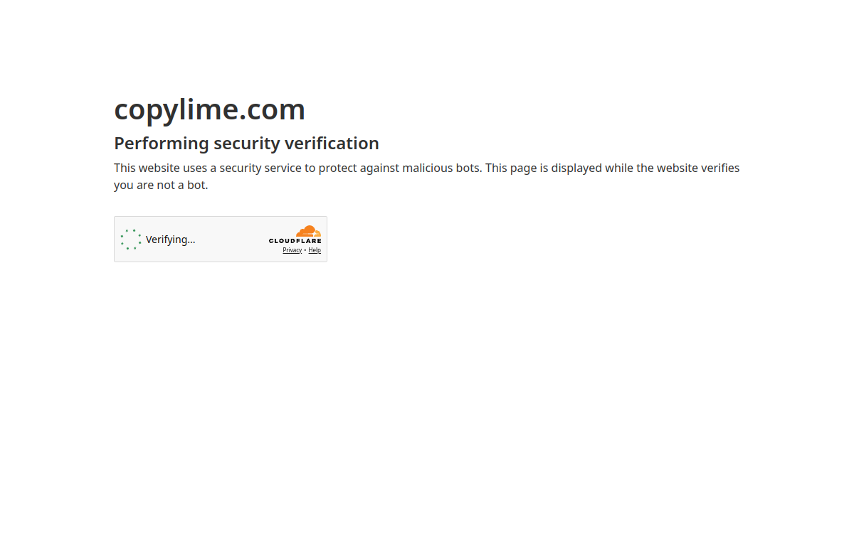 Copylime.com website screenshot